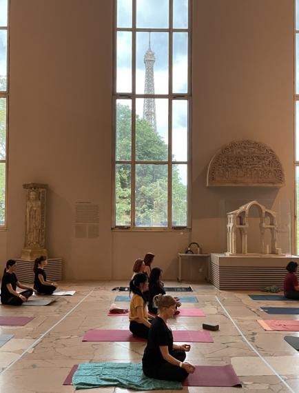 nuit des musées activité Yoga