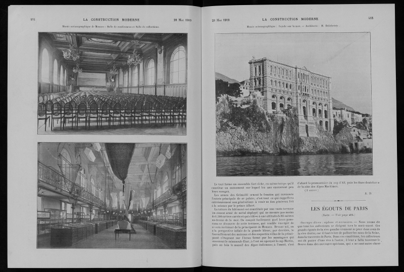 La Construction moderne, no. 35, 1909-1910