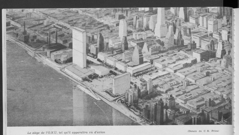 "Le siège permanent de l'Organisation des Nations Unies", L'Architecture française, n°87-88, 1949  