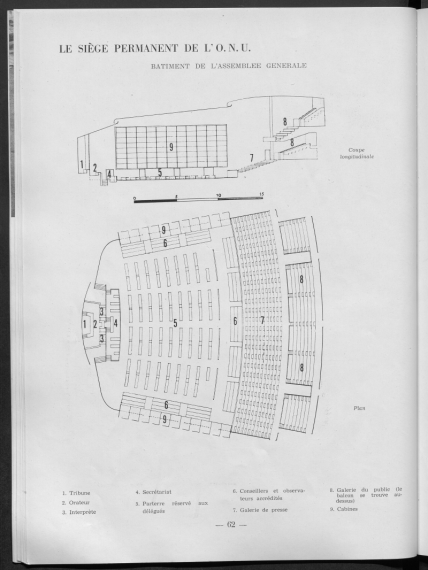 "Le siège permanent de l'Organisation des Nations Unies", L'Architecture française, n°87-88, 1949  