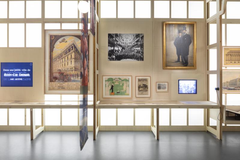 visuel de l'exposition Saga des grands magasins