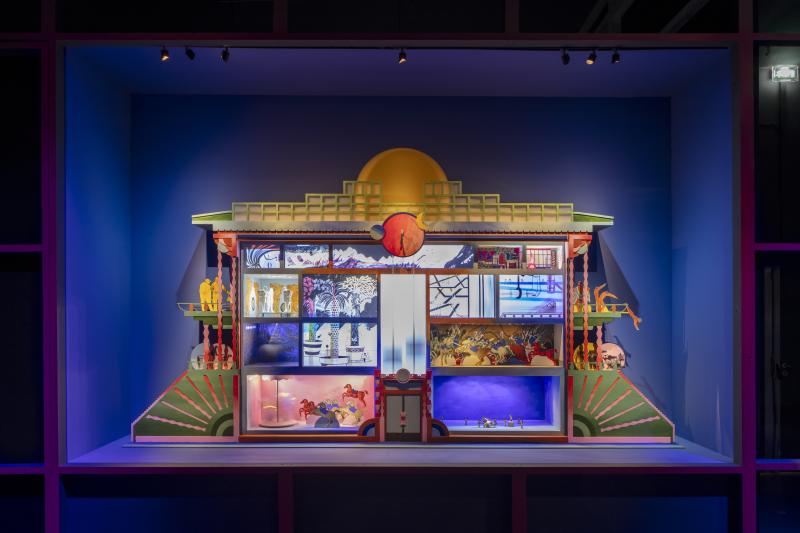 visuel exposition Saga des grands magasins