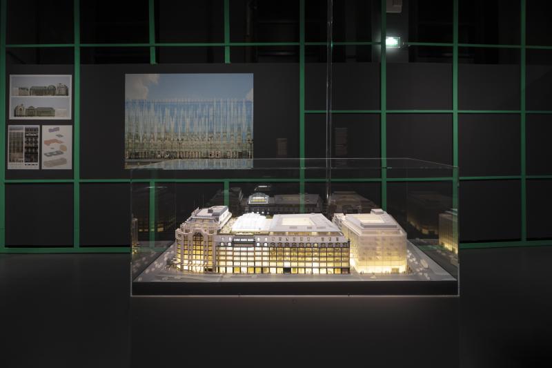 visuel exposition Saga des grands magasins