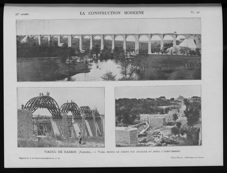 La Construction moderne, n°16, 1909-1910