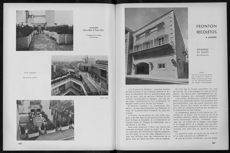 Le Fronton Recoletos à Madrid