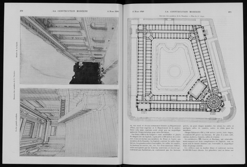 La Construction moderne, n°23, 1908-1909