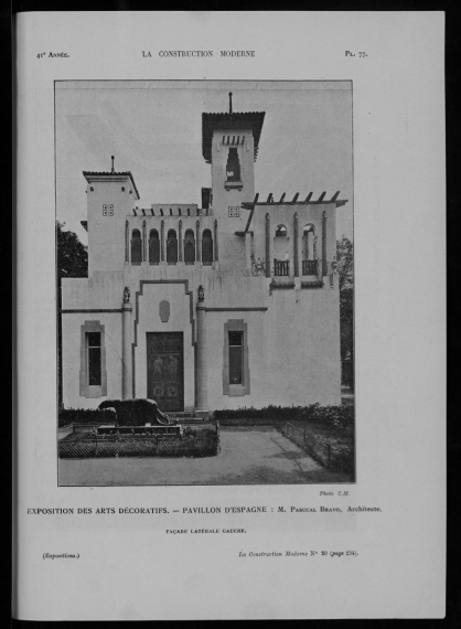 La Construction moderne, no. 20, 1925-1926