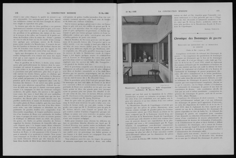 La Construction moderne, no. 35, 1924-1925