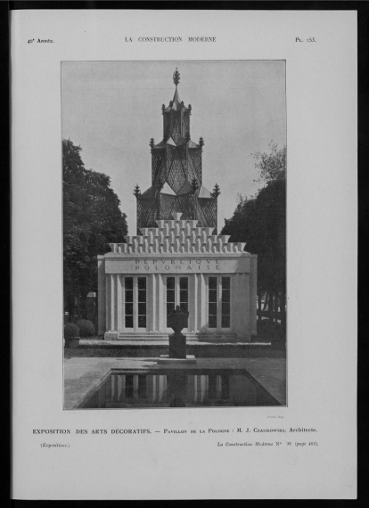 La Construction moderne, no. 39, 1924-1925