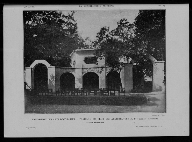 La Construction moderne, no. 9, 1925-1926