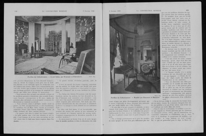 La Construction moderne, no. 14, 1925-1926