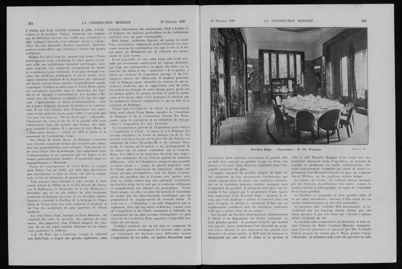 La Construction moderne, no. 22, 1925-1926