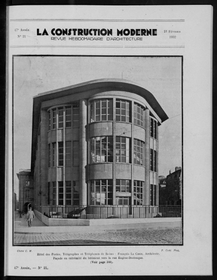 La Construction moderne, n°21, 1932