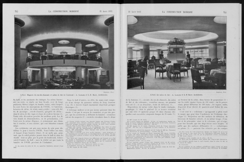 La Construction moderne, no. 46, 1931-1932