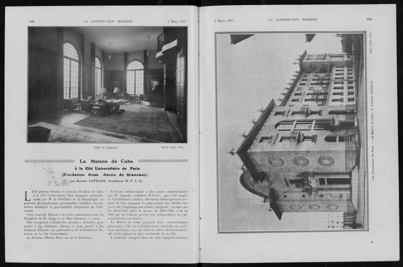 La Construction moderne, no. 23, 1932-1933