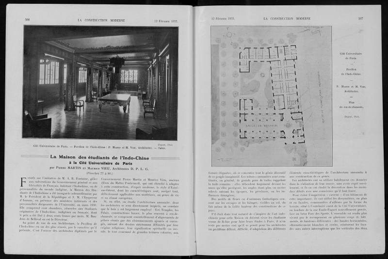 La Construction moderne, no. 20, 1932-1933