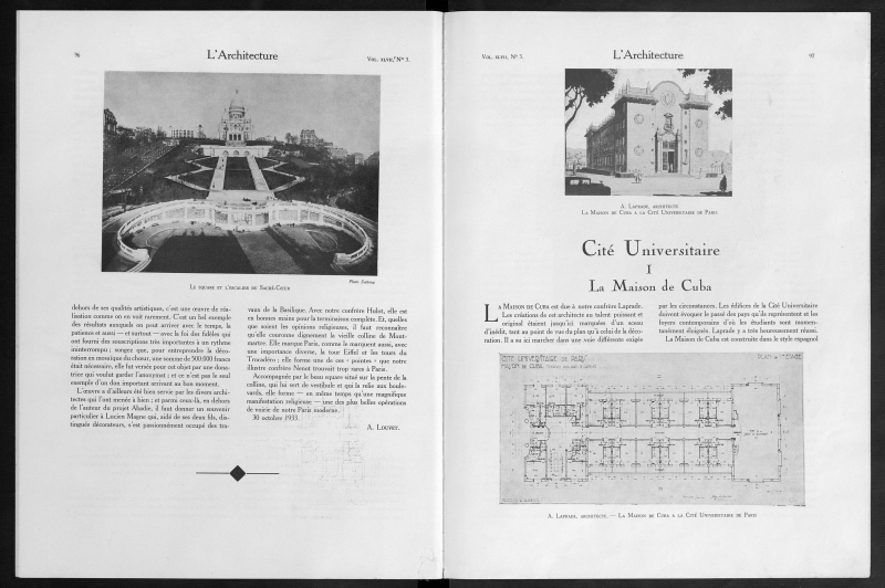L'Architecture, no. 03, 1934