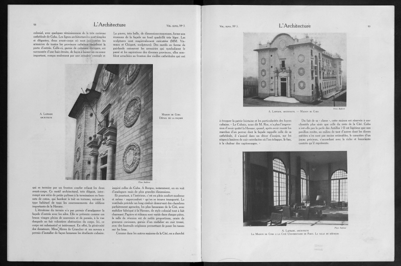 L'Architecture, no. 03, 1934