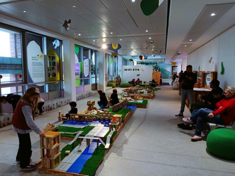 Exposition-atelier "Jardiner la ville" présentée à la Halle aux sucres à Dunkerque © Halle aux sucres