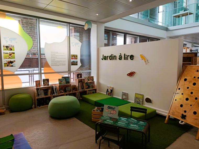 Exposition-atelier "Jardiner la ville" présentée à la Halle aux sucres à Dunkerque © Halle aux sucres