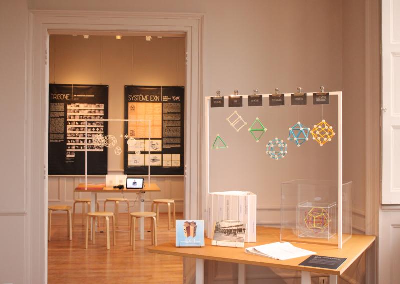 "Géométrie par le jeu" présentée au Palais du roi de Rome à Rambouillet © Cité de l'architecture et du patrimoine