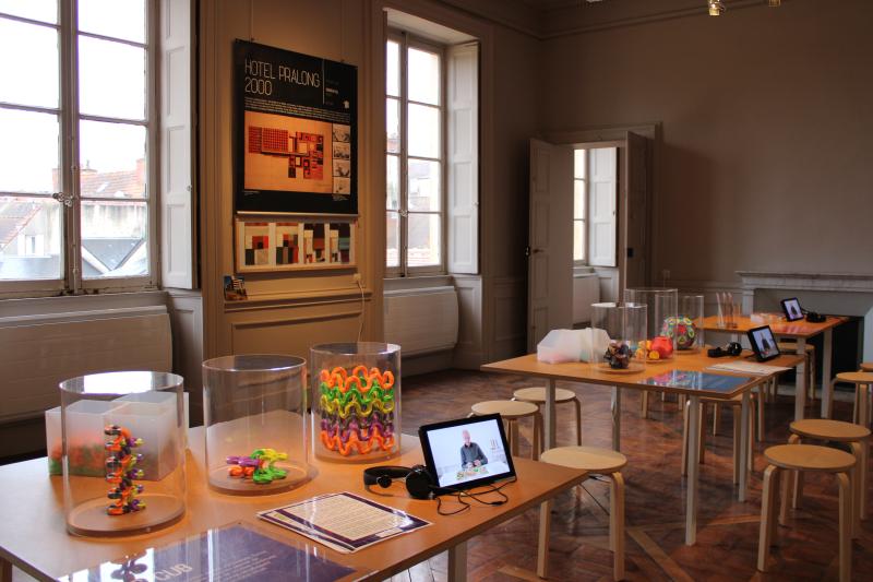 "Géométrie par le jeu" présentée au Palais du roi de Rome à Rambouillet © Cité de l'architecture et du patrimoine