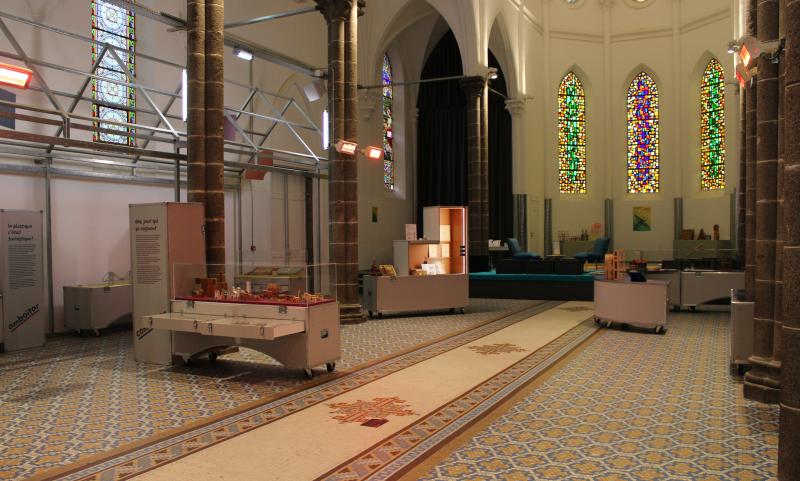 "Architectures en boite" présentée à la Griffe à Saint-Brieuc © Cité de l'architecture et du patrimoine