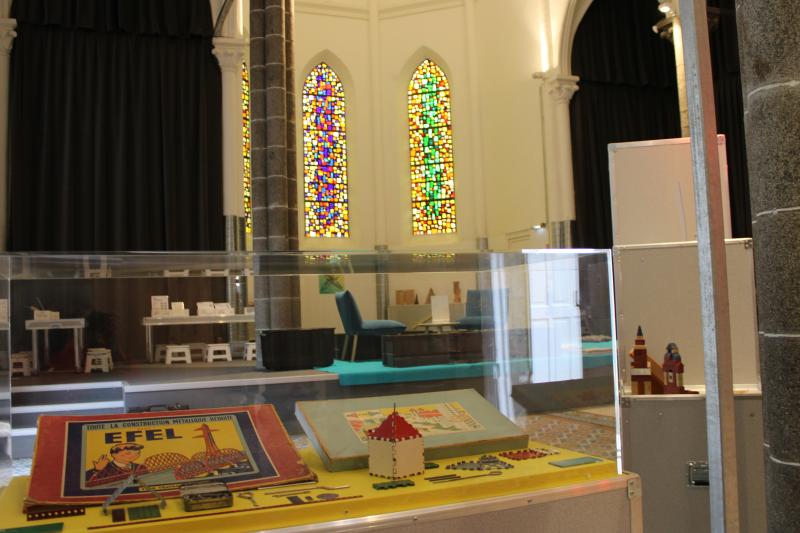 "Architectures en boite" présentée à la Griffe à Saint-Brieuc © Cité de l'architecture et du patrimoine