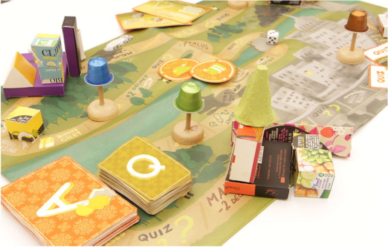 Les trois brigands, la vallée des déchets (jeu)