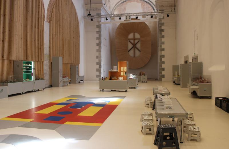 "Architectures en boite" présentée au CIAP Les Récollets à Ciboure© Cité de l'architecture et du patrimoine