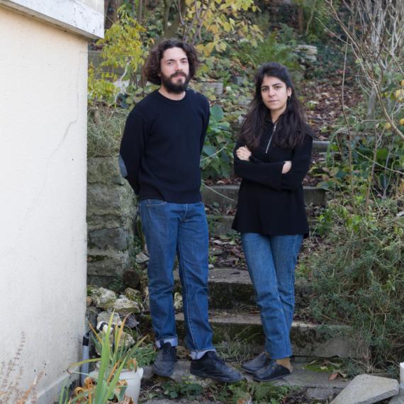 portrait des architectes deborah feldman et baptiste potier