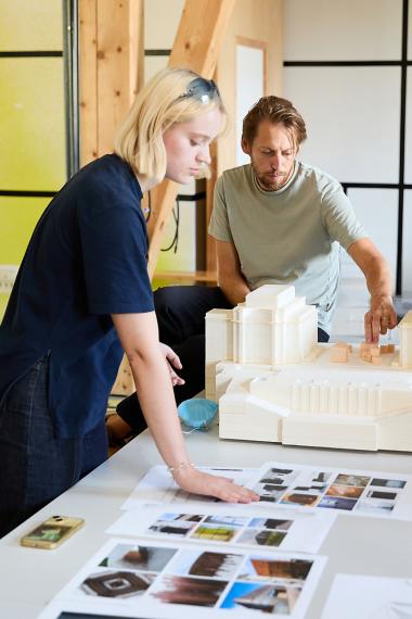 Master class 2026, travail sur maquette