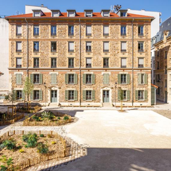 vue exterieur de la caserne exelmans