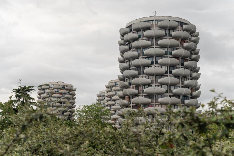 vue exterieur batiment Les Choux