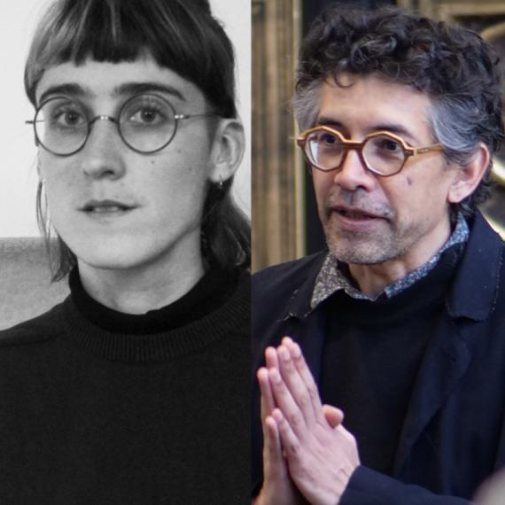 portrait des archiectes Jeanne Rivière et Benoît Rougelot