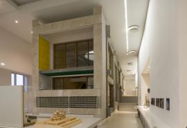 Retranscription d'un appartement type E2 de la Cité Radieuse, Marseille, 1947-1952, Charles-Édouard Jeanneret dit Le Corbusier