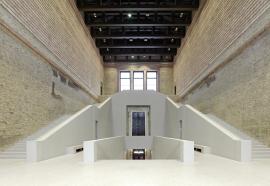 Vue de l'entrée du Neues Museum