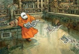 Visuel de l'affiche Archi & BD, la ville dessinée